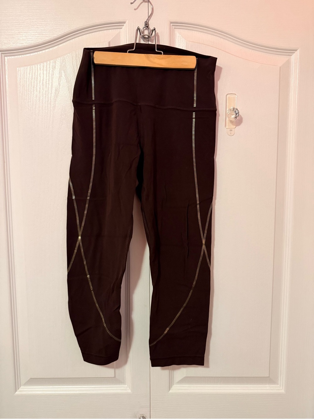 lululemon align set - French press and gold foil accent - Picture 8 of 12